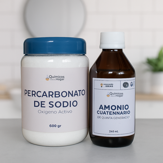 Combo 3: Percarbonato de Sodio x1 + Amonio Cuaternario x1