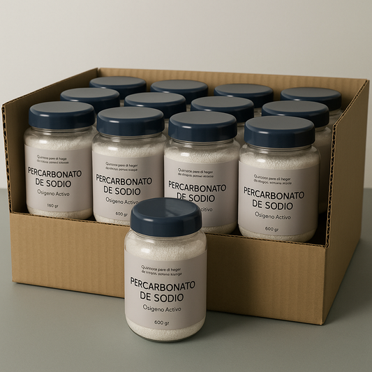 📦 Caja x24 Percarbonato de Sodio 600g – ¡Impulsa tu emprendimiento sostenible! 🌿