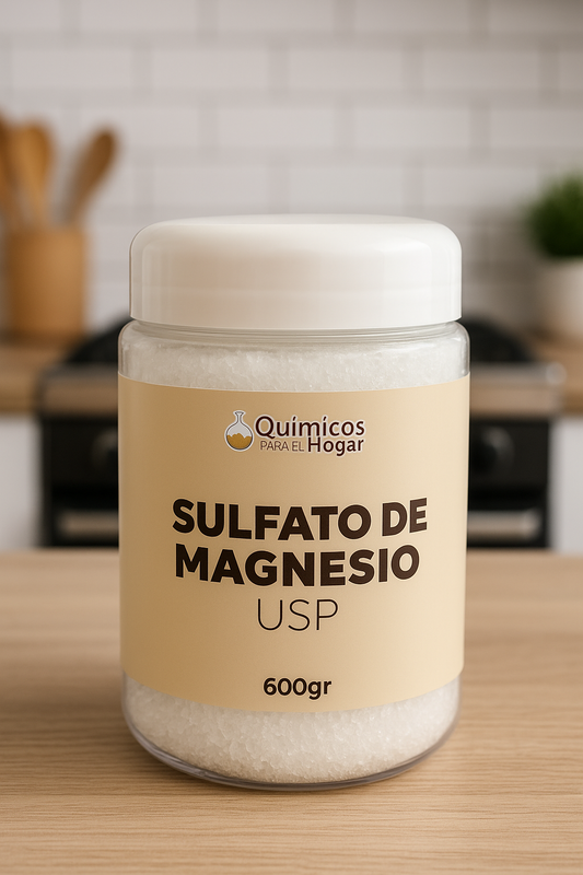 Sulfato de Magnesio USP 600gr