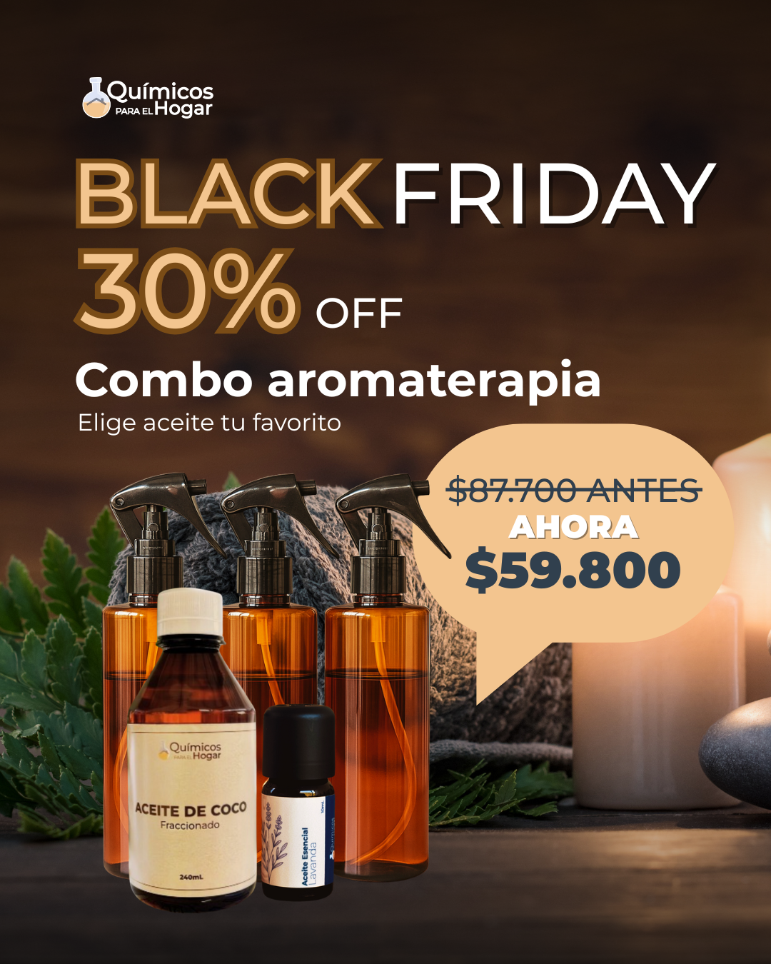 COMBO AROMATERAPIA BLACK FRIDAY