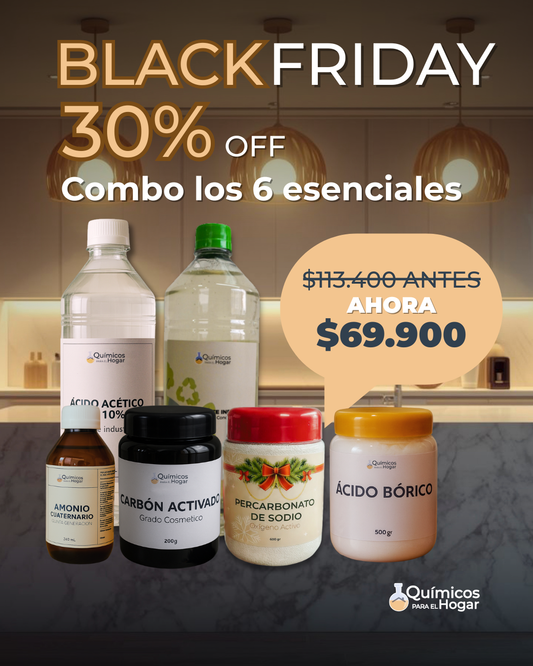 COMBO SUPER 6 ESENCIALES BLACK FRIDAY 30% OFF