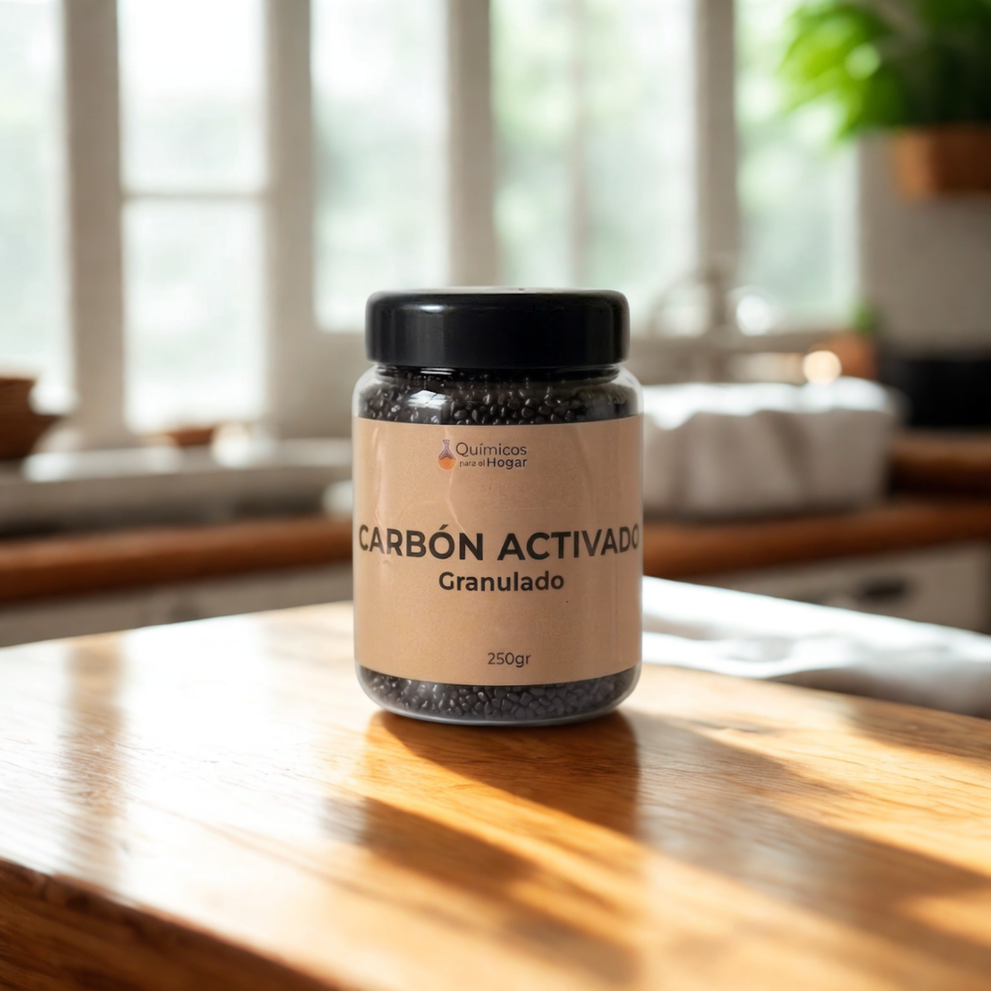 Carbón Activado Granulado – 250 g