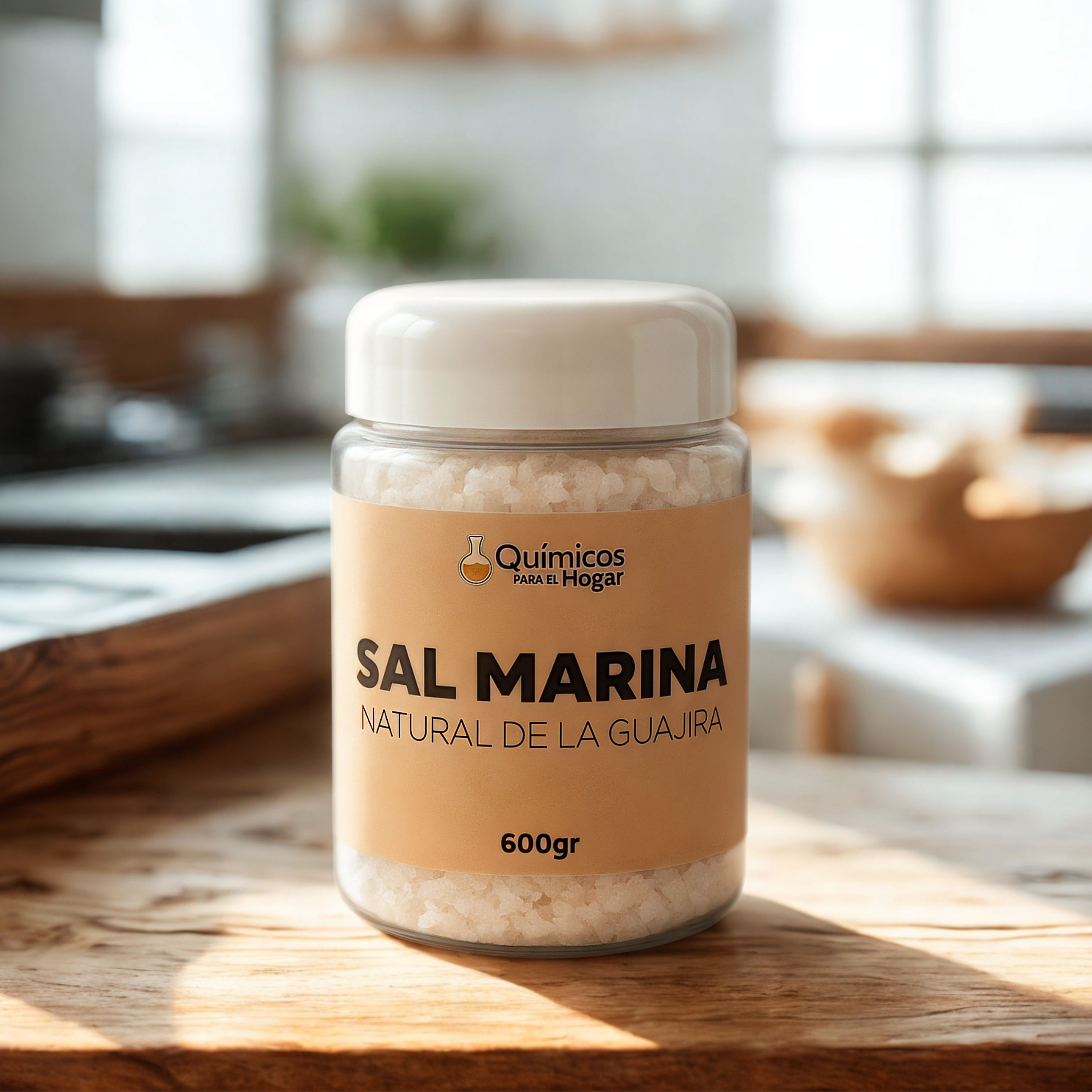 Sal File Sal Marina Natural de la Guajira 600g – Químicos para el Hogar