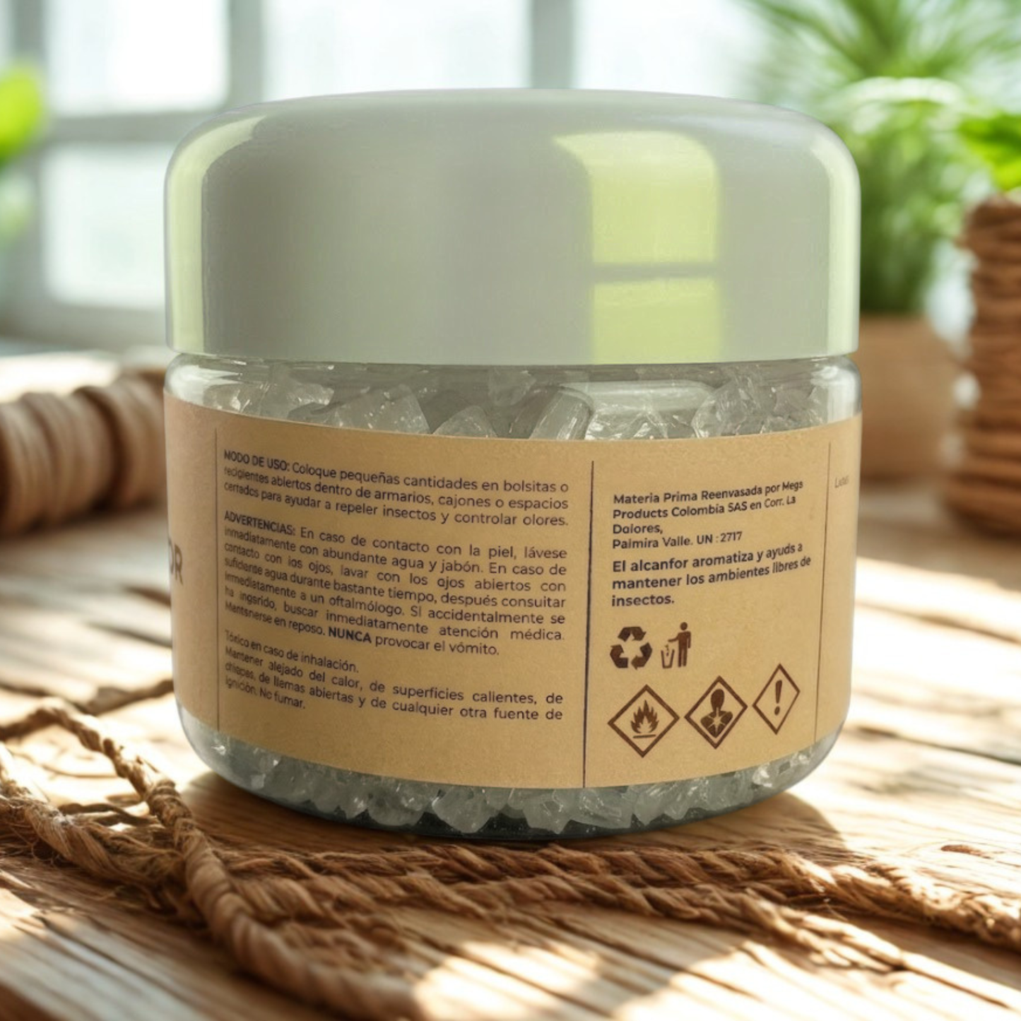 Alcanfor 120g