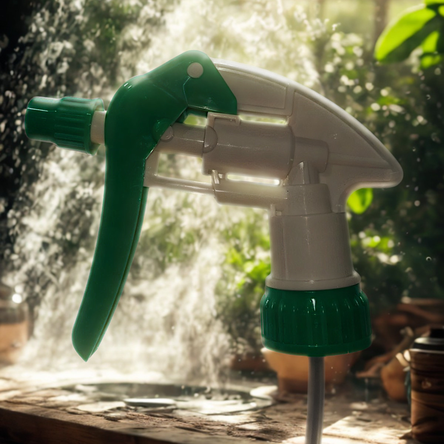 Pistola atomizadora tipo industrial – gatillo pulverizador resistente