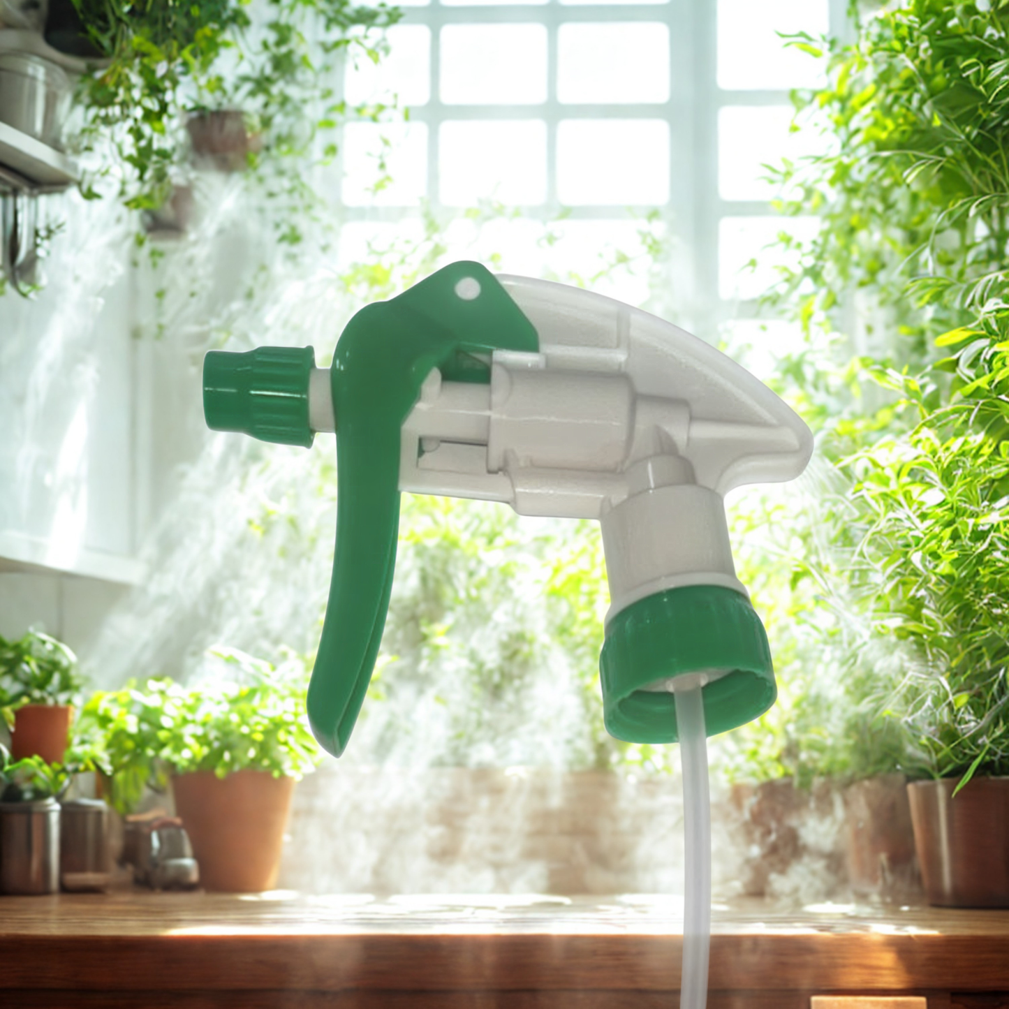 Pistola atomizadora tipo industrial – gatillo pulverizador resistente