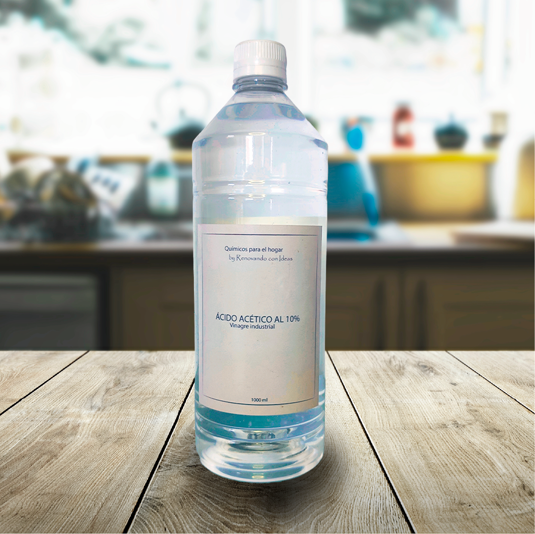 Ácido acético al 10% (Vinagre Industrial) 1000 ml